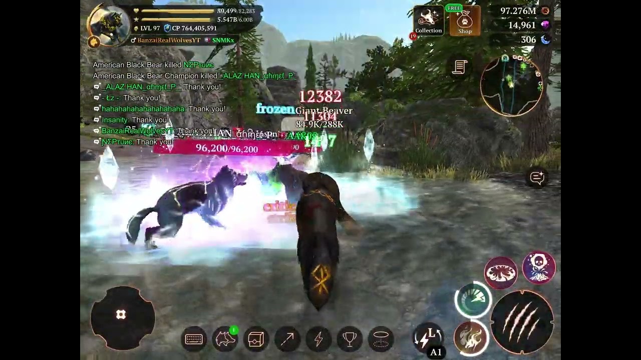 The Wolf new update new map Yosemite Falls and New Animals