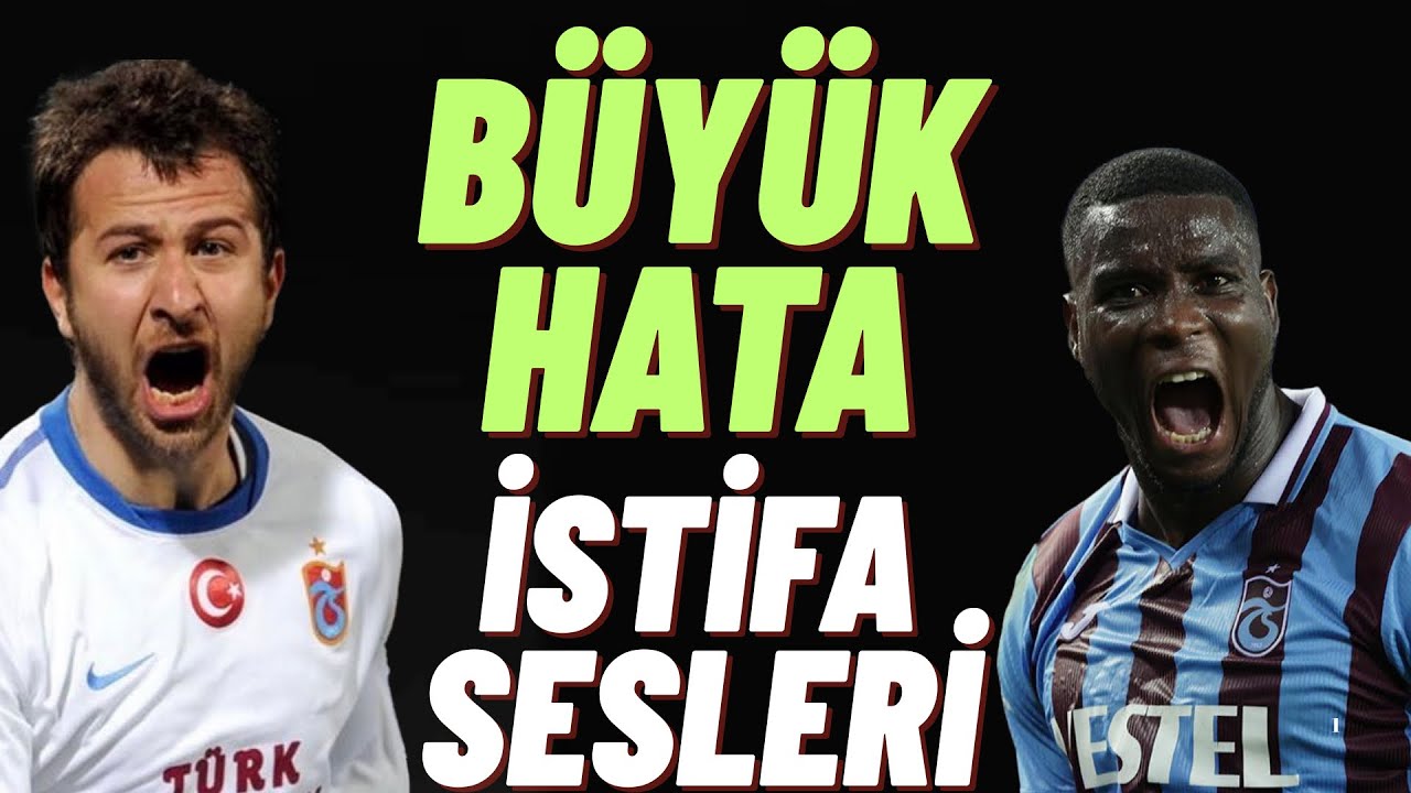 İstifa sesleri ! Büyük hata ! Maç sonu flaş açıklamalar #trabzonspor 
