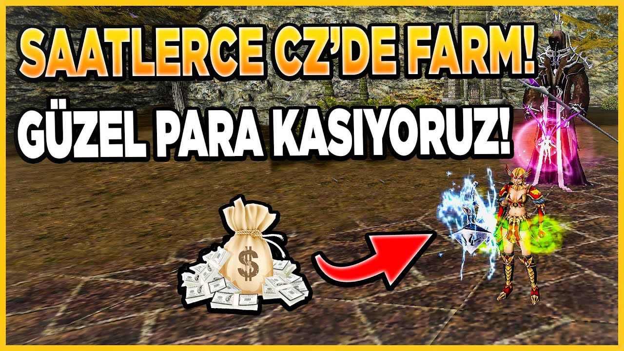 CZ'DE SAATLERCE FARM ATTIK ! | PARA BASMAYA BAŞLADIK ! | Knight Online Dryads #12 #knightonline