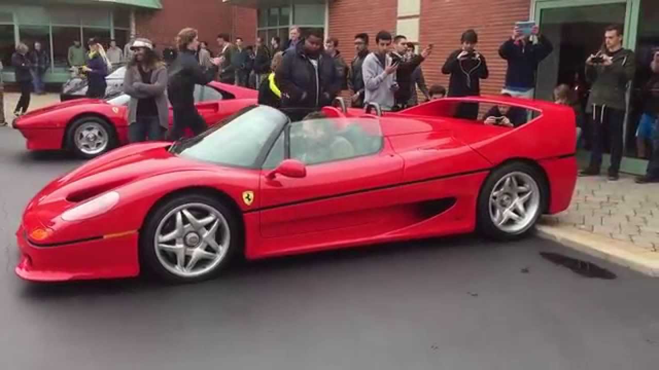 Hypercars Leaving Concours at LFSC [Laferrari, Pagani, & More]