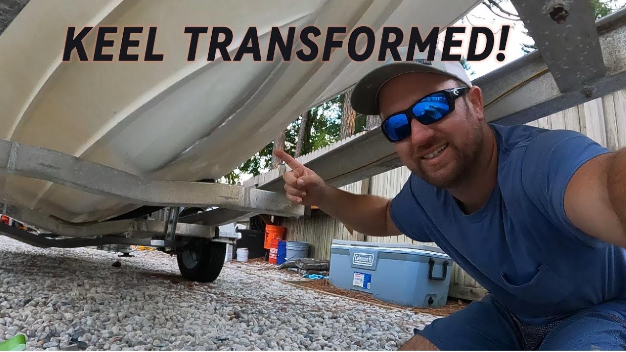 I Fixed This Boat Damage Left By Previous Owner