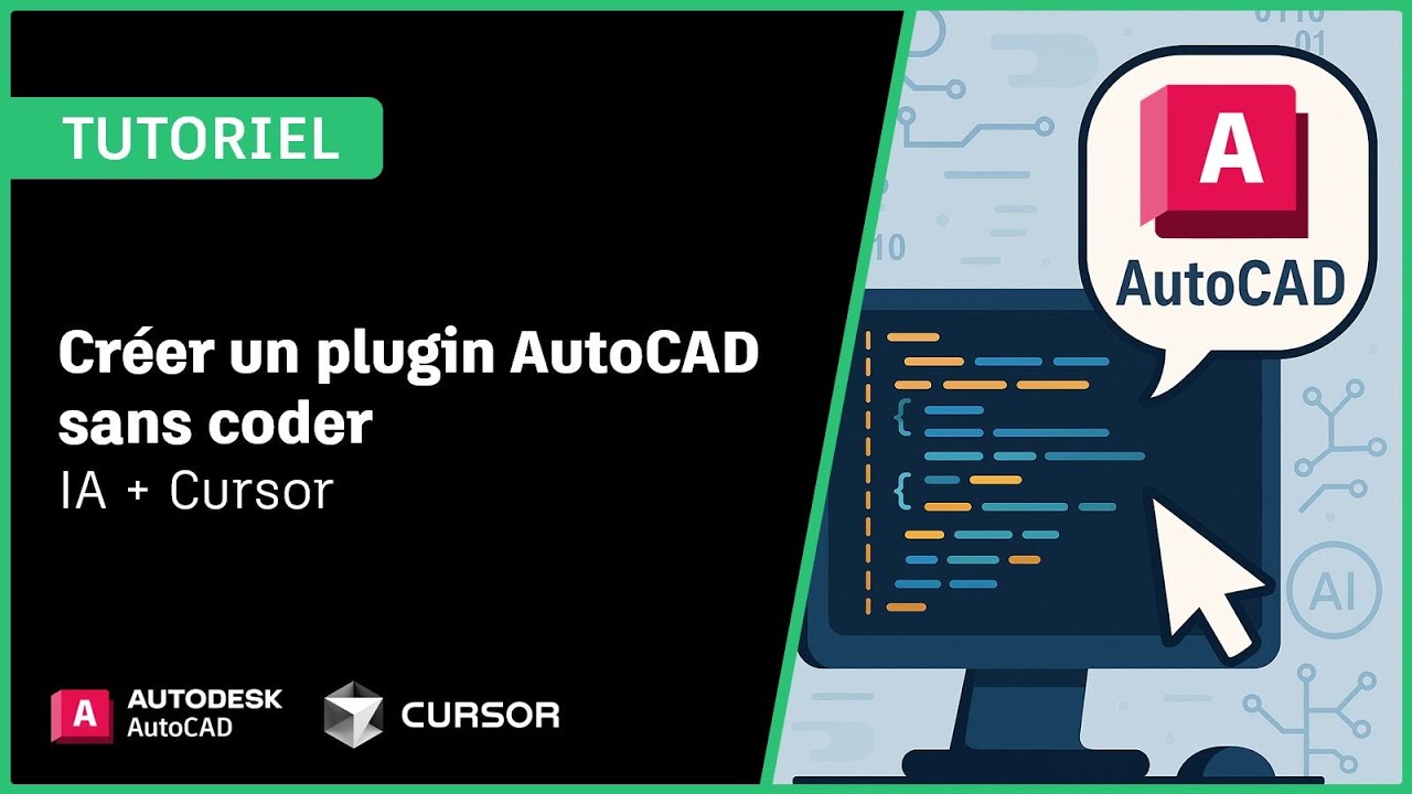 Plugin AutoCAD sans coder grâce à l'IA