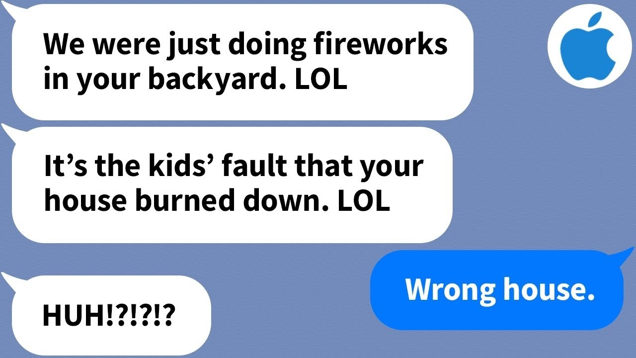 【Apple】Another mother was jealous of my new home and tried to burn it down, but she accidentally...