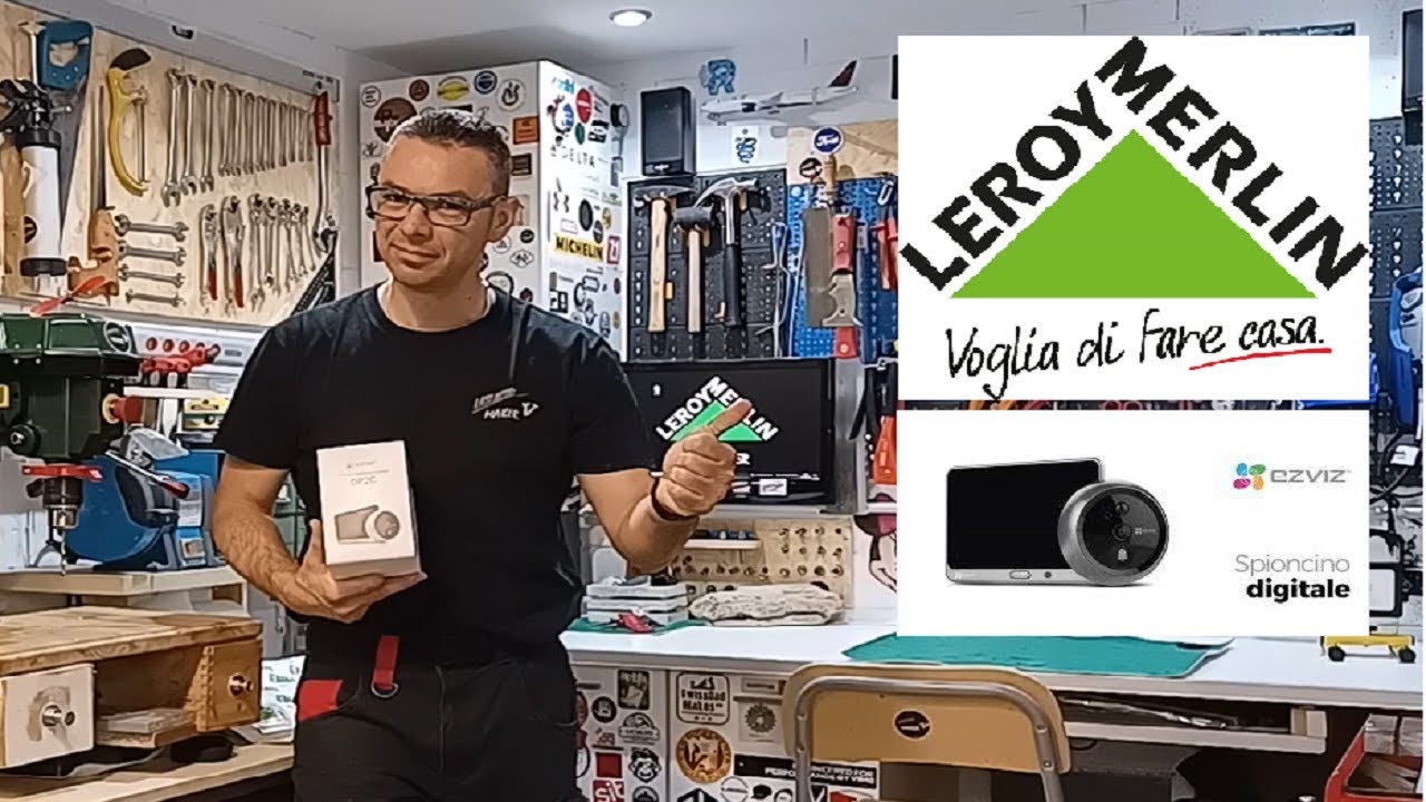 Spioncino Digitale EZVIZ DP2C  + Codice Sconto by Leroy Merlin