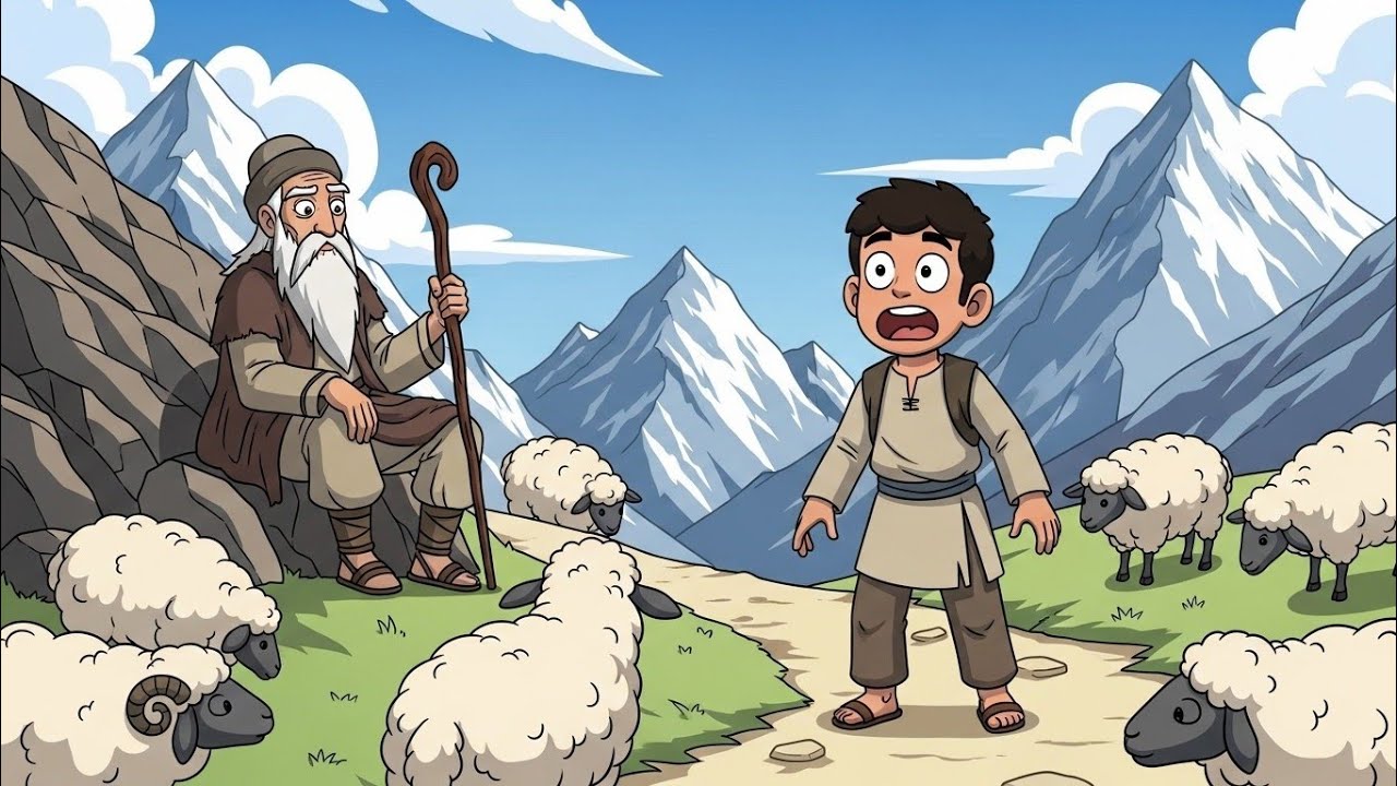 পাহাড়ের রাখাল ছেলের ভেড়া পালনের গল্প || ইসলামিক ভিডিও #islamicvideo #islamicgolpo #কাটুনভিডিও #কাটুন