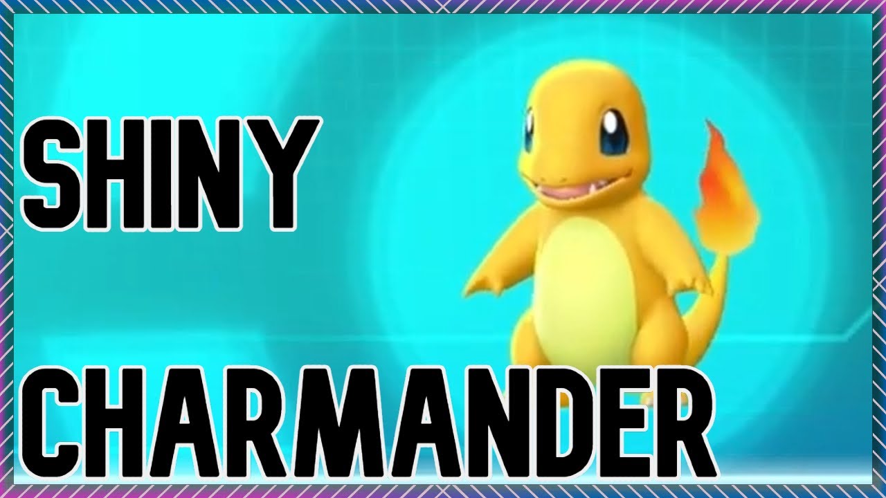 LIVE Shiny Gift Charmander after 13,234 resets in Lets Go