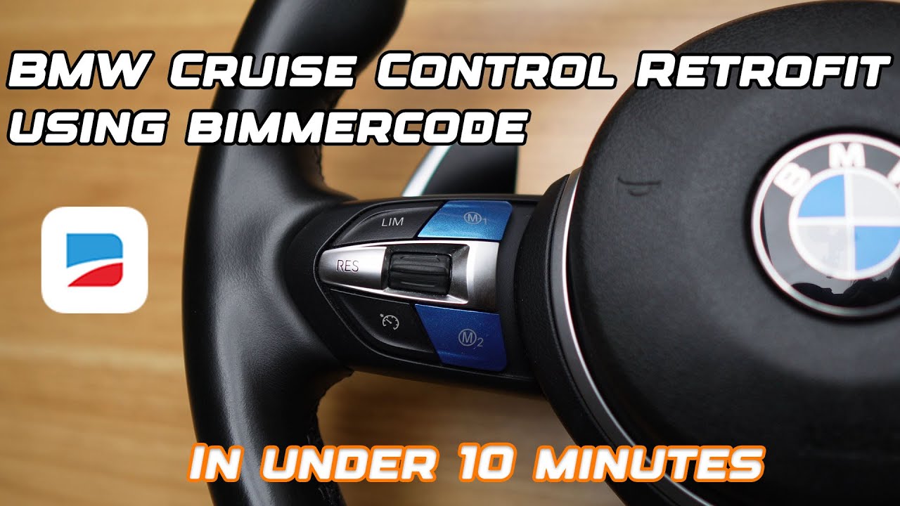 BMW Cruise Control Retrofit with Bimmercode in under 10 minutes