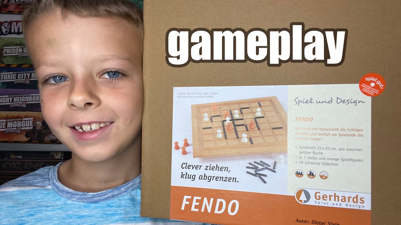 Fendo (Gerhards Spiel und Design) Teil 2 - Gameplay und Fazit von Elias - ab 10 Jahre