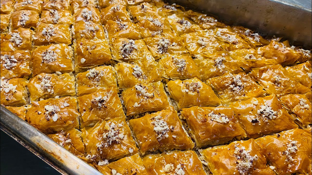 Baklava uno tra i dolci più buoni al mondo￼