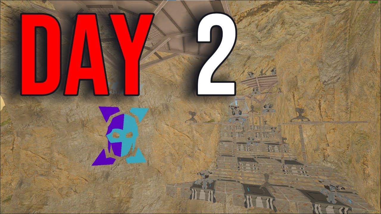 UPGRADING our Xavii CAVE From Nothing to Something - Day 2 - INX 3MAN - ARK: Survival Evolved