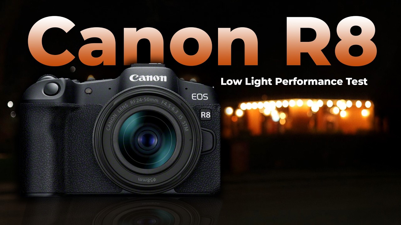 Is Canon R8 Low Light Hyped or HUGE Letdown? (Real World Test)