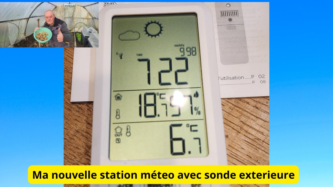 Live du 1 er fevrier , je me paye une nouvelle station méteo  !