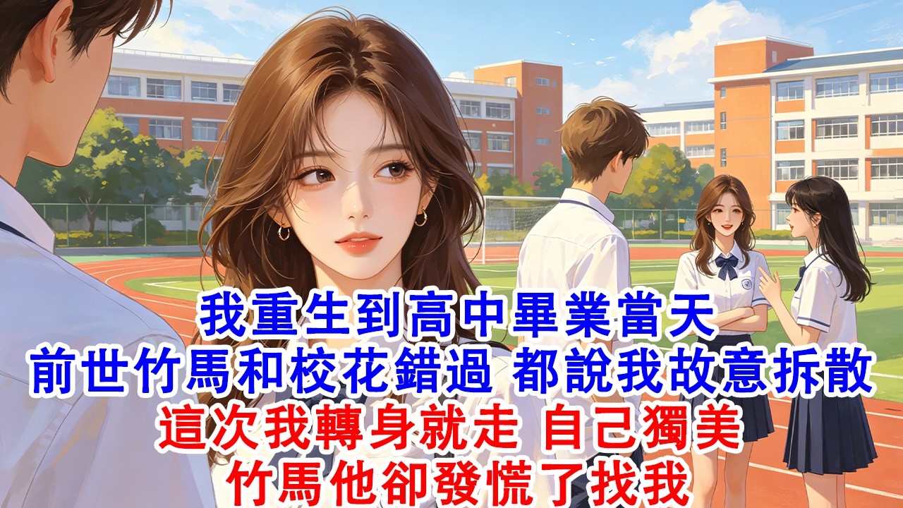 【完結爽文】我重生到高中畢業當天 前世竹馬和校花錯過 所有人都說我故意拆散他們 這次我轉身就走 自己獨美 竹馬他卻發慌了找我#故事 #重生 #爽文 #重生故事 #情感 #小說 #完結 #動漫