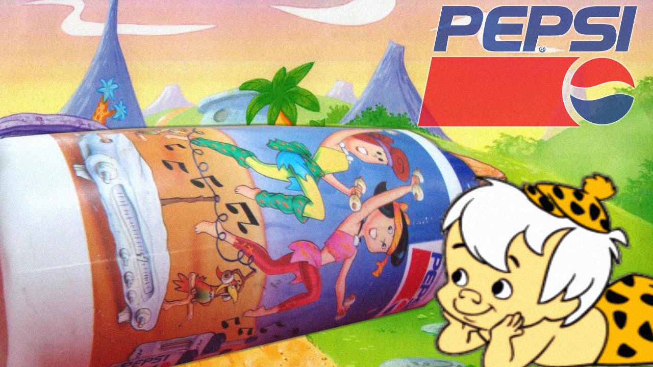 pepsilindros de los picapiedra  Comercial de Tv 1994