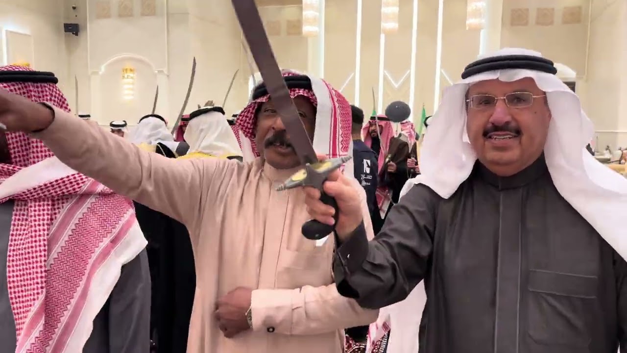 فرقة الجفر/ زواج ماجد بن خالد الموينع العنزي 