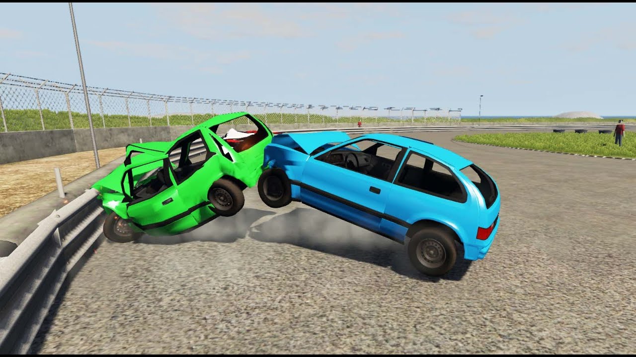 BeamNG Banger Racing - Crash Compilation #1