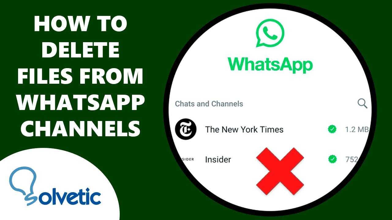 How to Delete Files from WhatsApp Channels