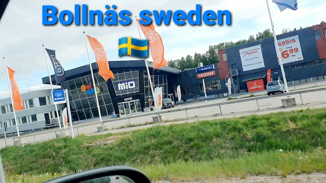Road trip Bollnäs Hälsingland Sweden 🇸🇪.