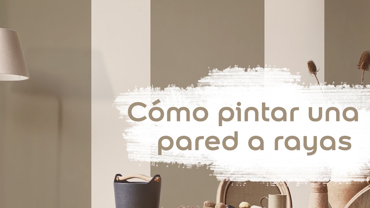 Tutorial: C&oacute;mo pintar una pared a rayas - Color del A&ntilde;o 2021 - Bruguer