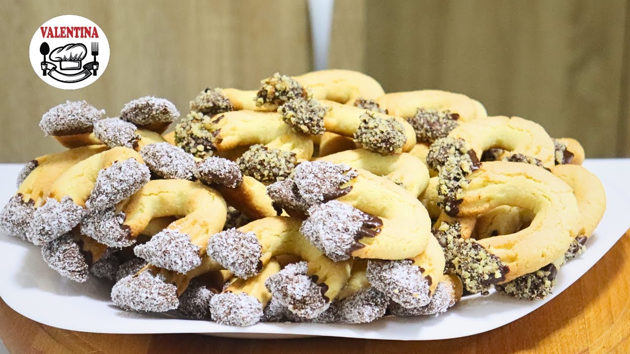 NAJBRŽE PRHKE KOKOS KIFLICE KOJE SE TOPE U USTIMA💥 (COCONUT COOKIES)