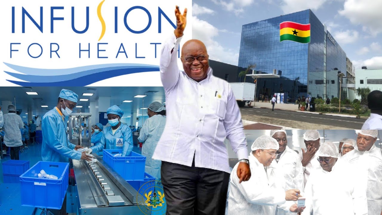 the biggest pharmaceutical plant in West Africa is fully operational🇬🇭
