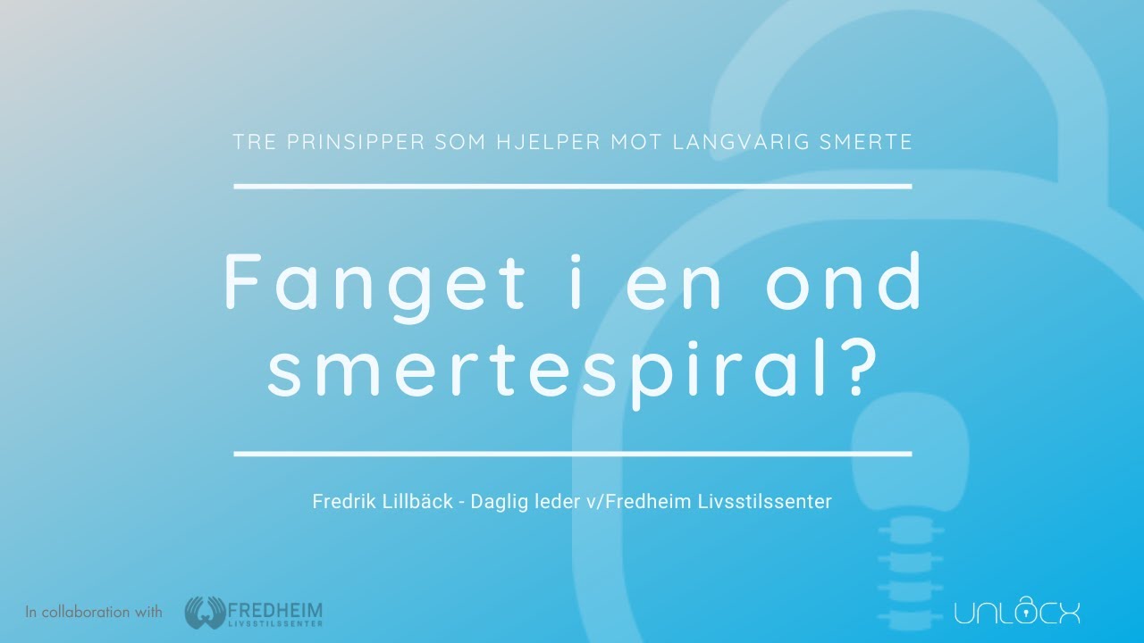 3 prinsipper for å finne veien ut av långvarig smerte