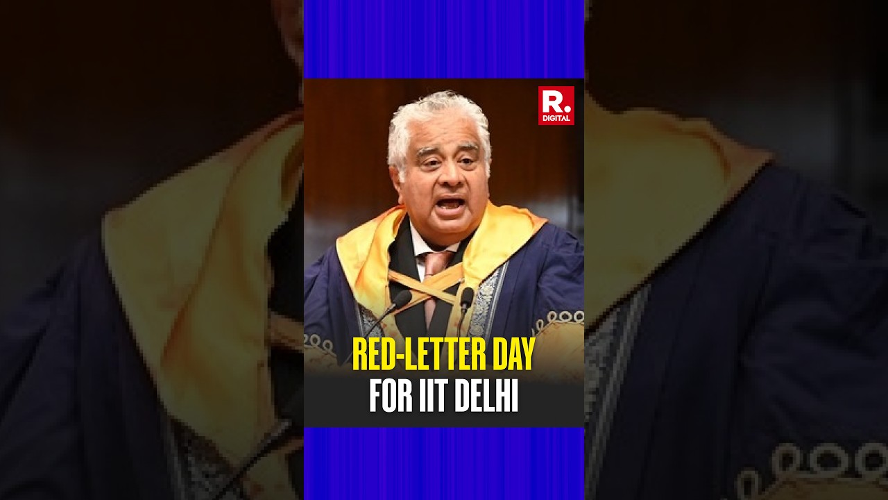 Harish Salve Calls IIT Delhi 57th Convocation a Red-Letter Day with PM Modi and Param Pragya Launch