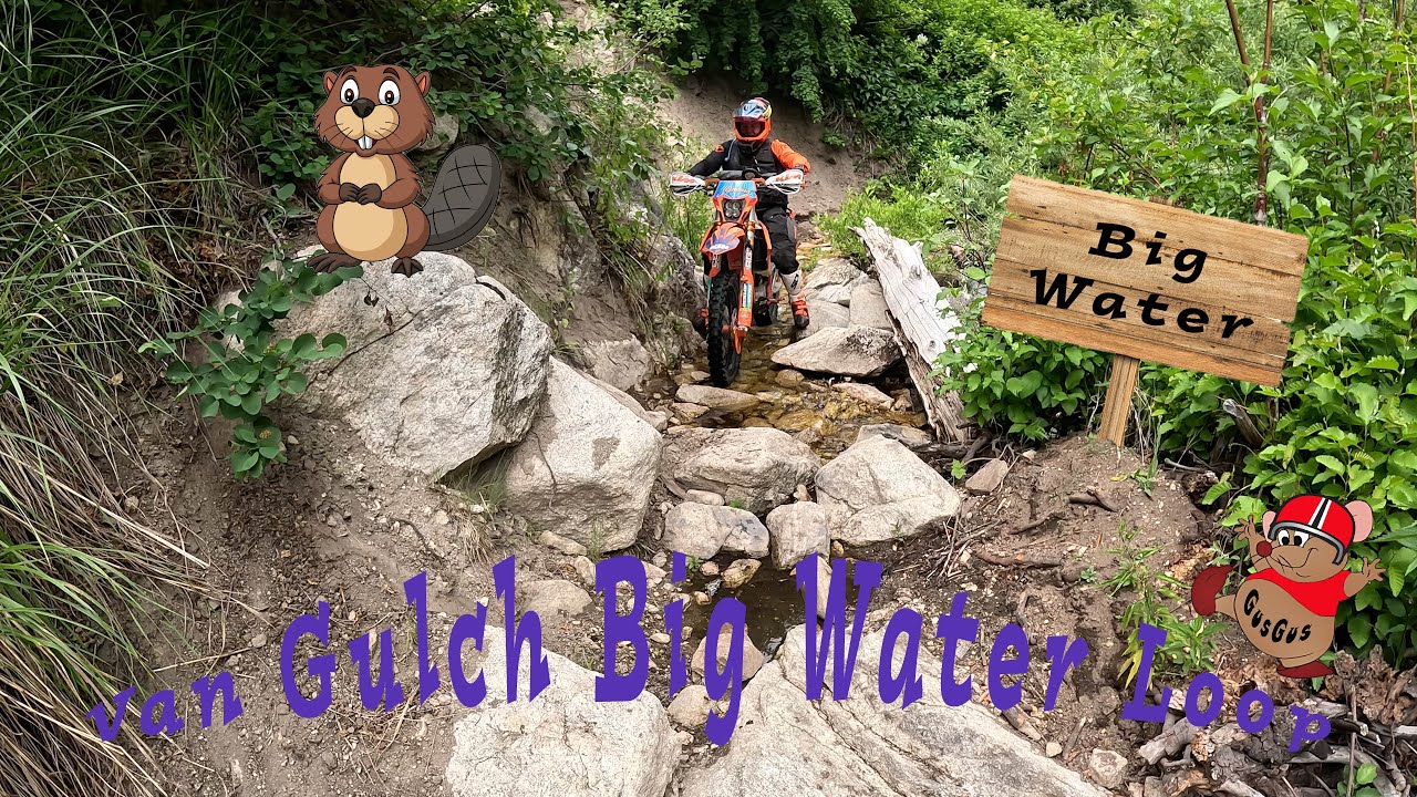 Van Gulch to Big Water Loop with Chuckie and my GASGAS.