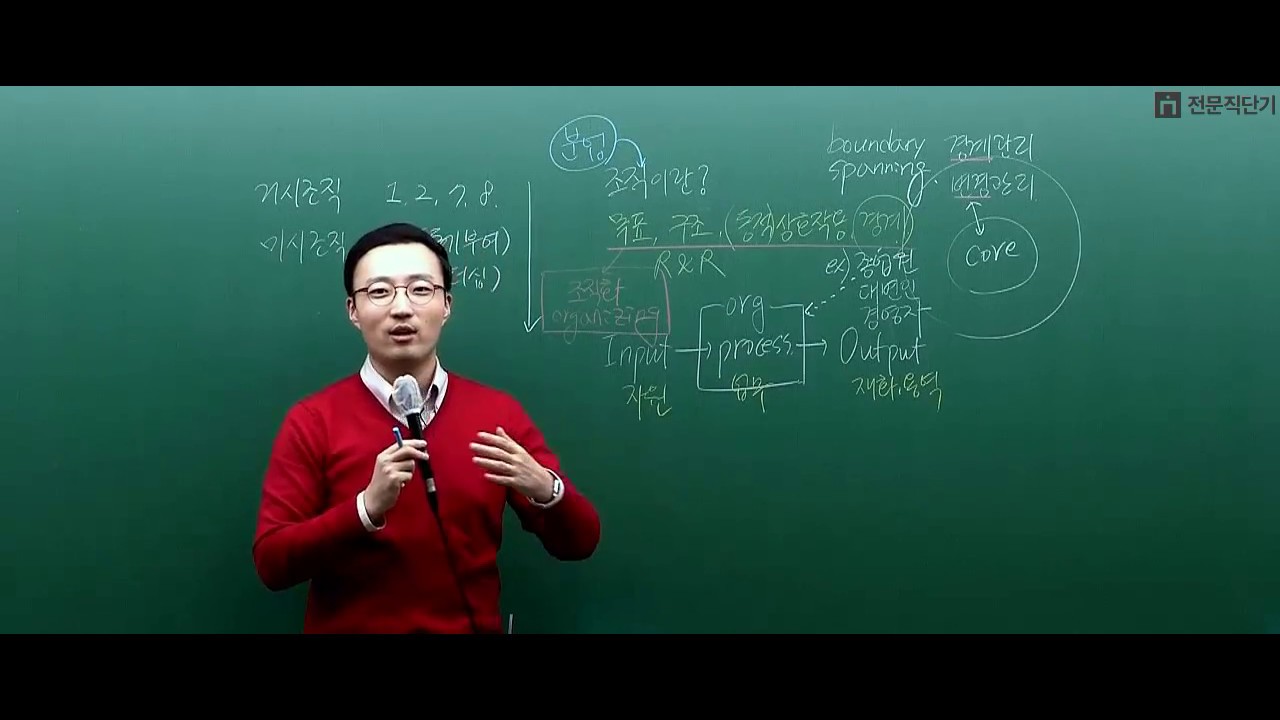 [노무사단기] 2017 2차 대비 경영조직론 EXCELLENT 1기 최중락 교수님