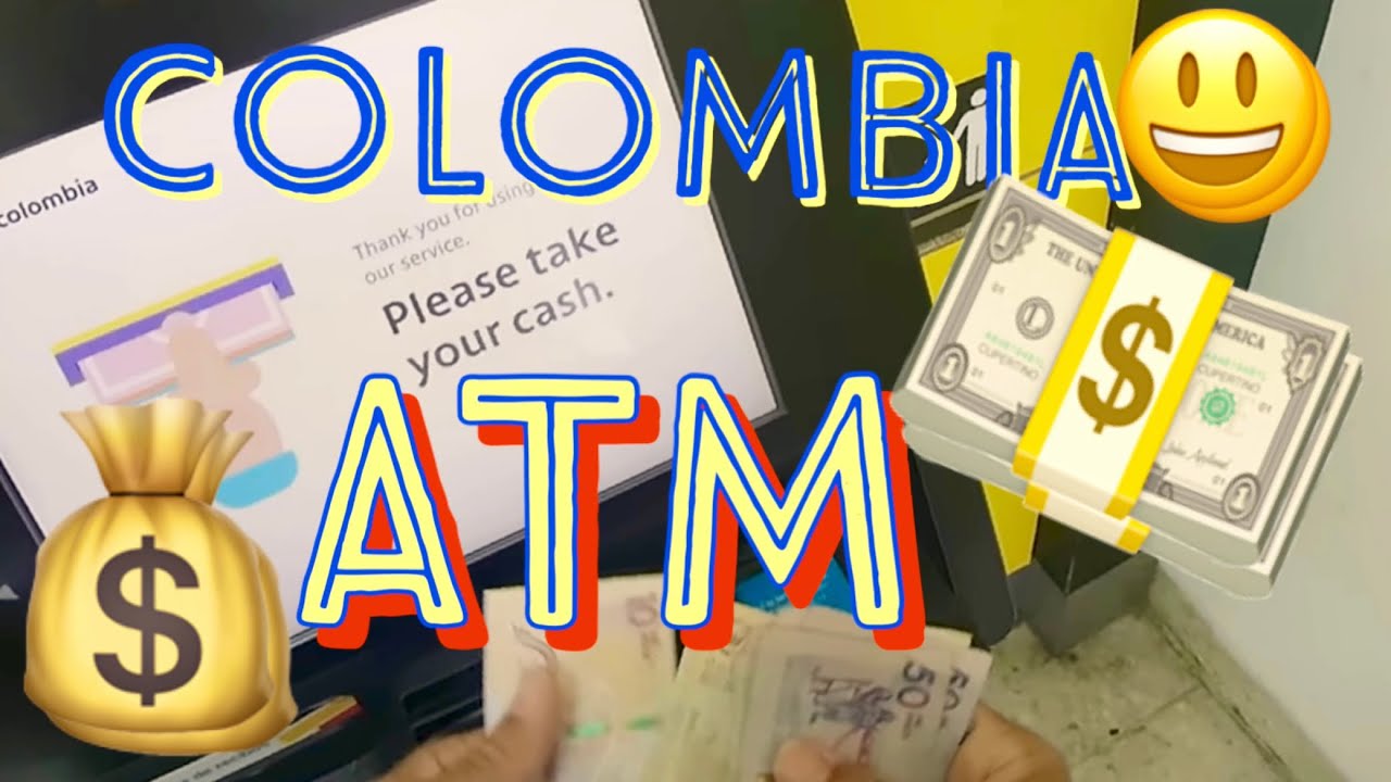 How Use The ATM in Colombia🇨🇴#money #travel #colombia