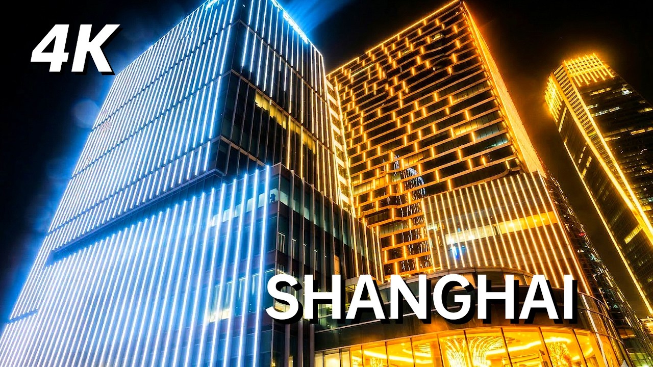 2026 Shanghai's Sci-Fi Urban Hub! INSANE Futuristic Skyscraper & Mega Mall Night Walk