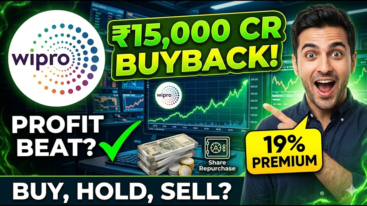 Wipro Q4 Results Analysis: Profit Beats Estimates! ₹15,000 Cr Buyback Details | Buy, Hold or Sell?