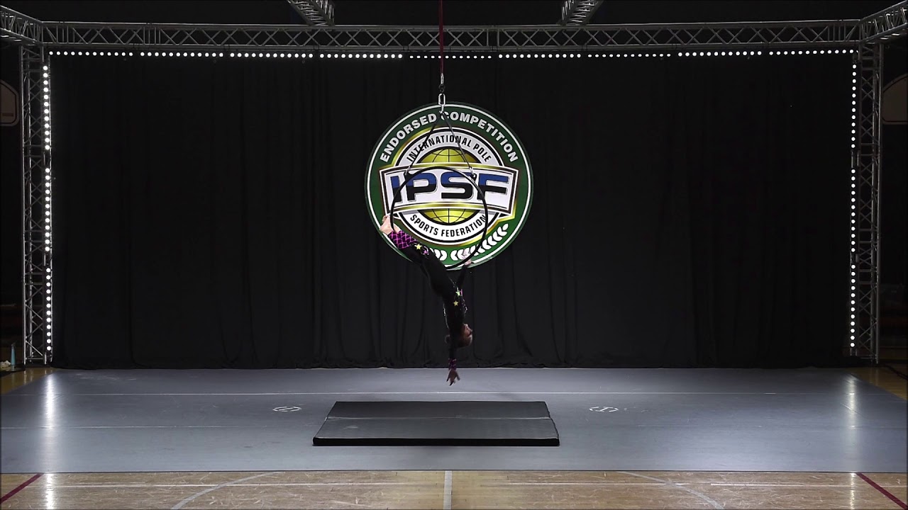 Mistrzostwa Polski Aerial Hoop IPSF 2019 - AMELIA OSTALECKA - III miejsce Elite Novice Mixed