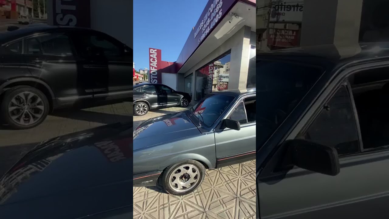 Estofamento do Gol GTS em tecido Recaro Xadrez
