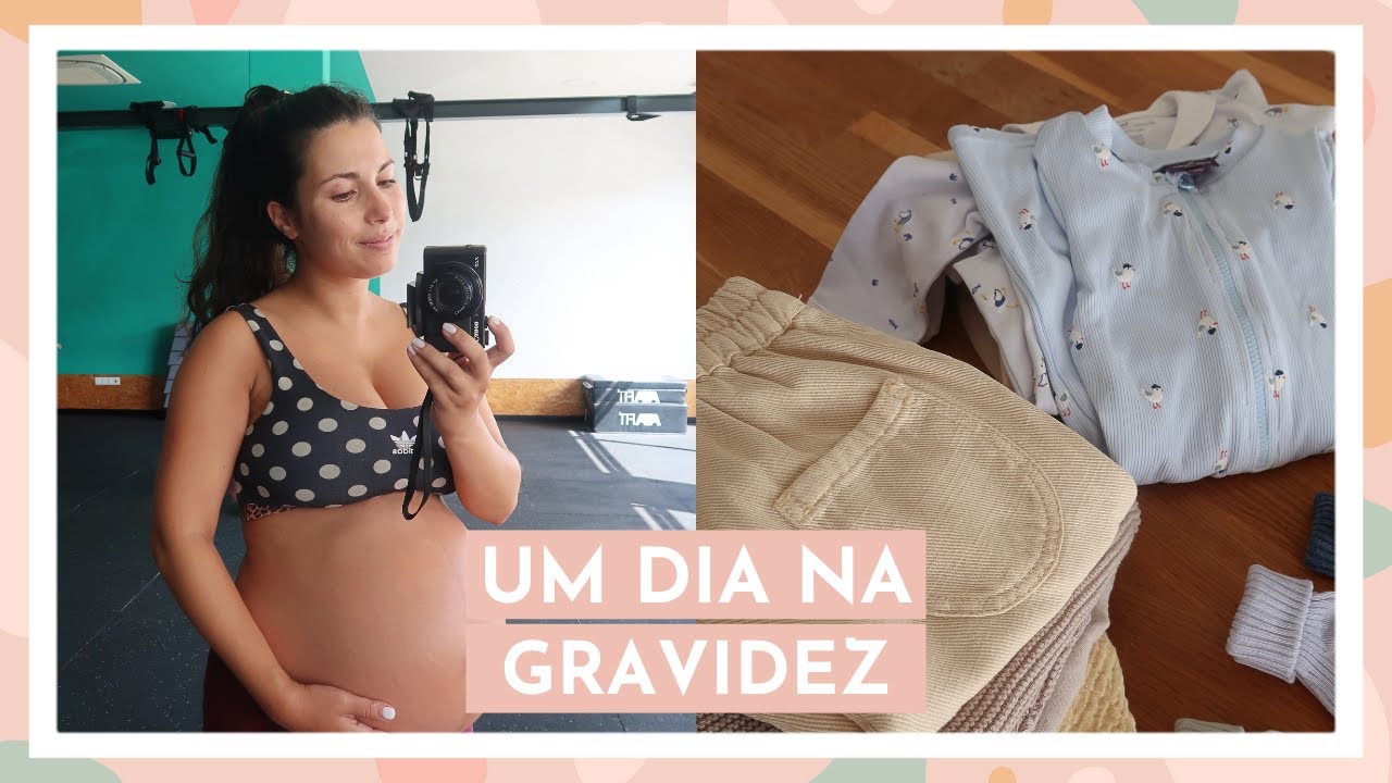 VLOG: UM DIA COMIGO NA GRAVIDEZ I A Miúda Tem Lata