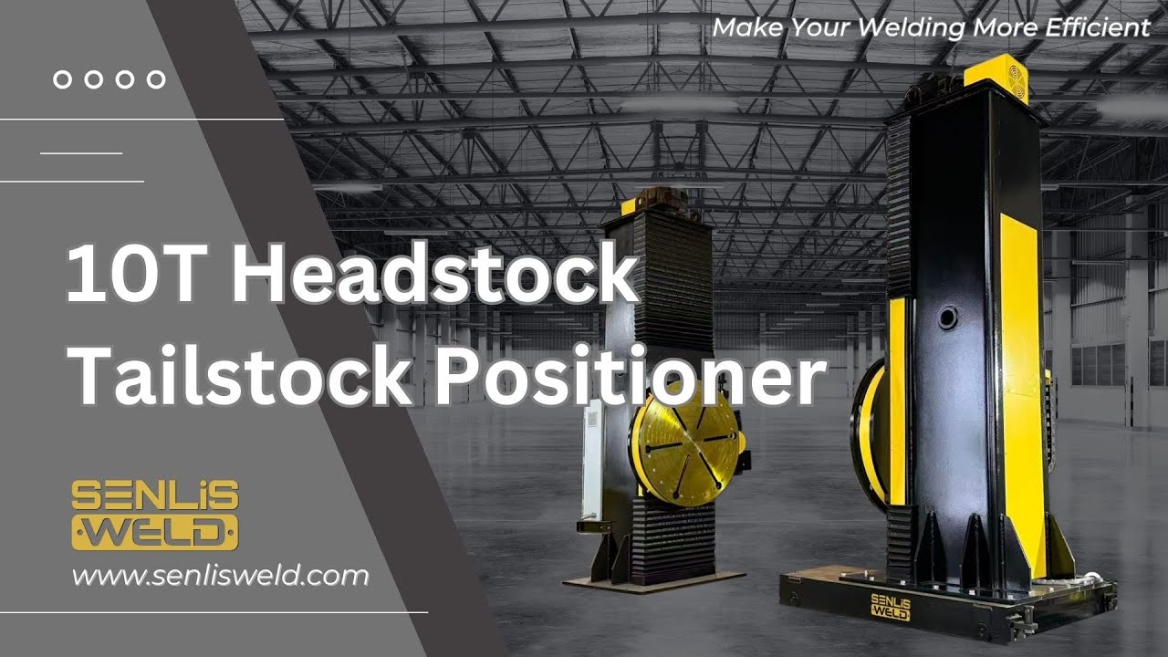 10 Ton Headstock Tailstock Positioner in Action | Lifting, Forward & Reverse Rotation