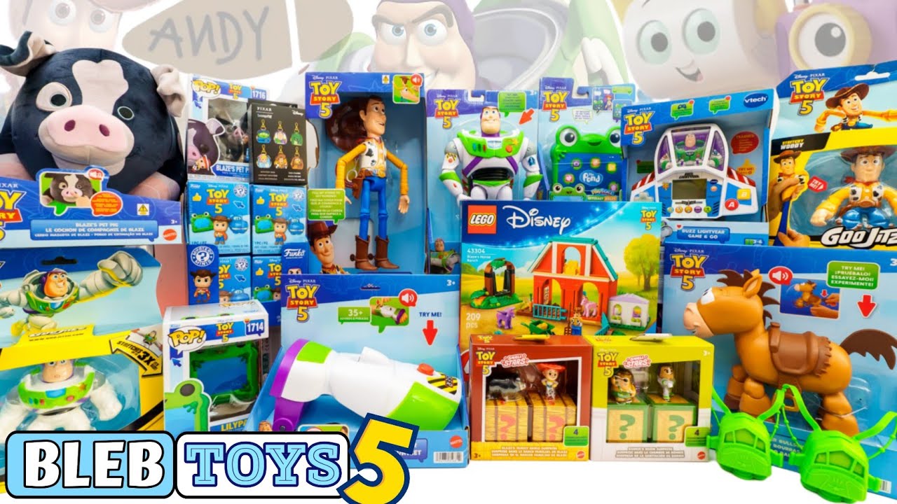 Toy Story 5 toy collection Unboxing ASMR | Buzz Lightyear Laser | no talking toy review