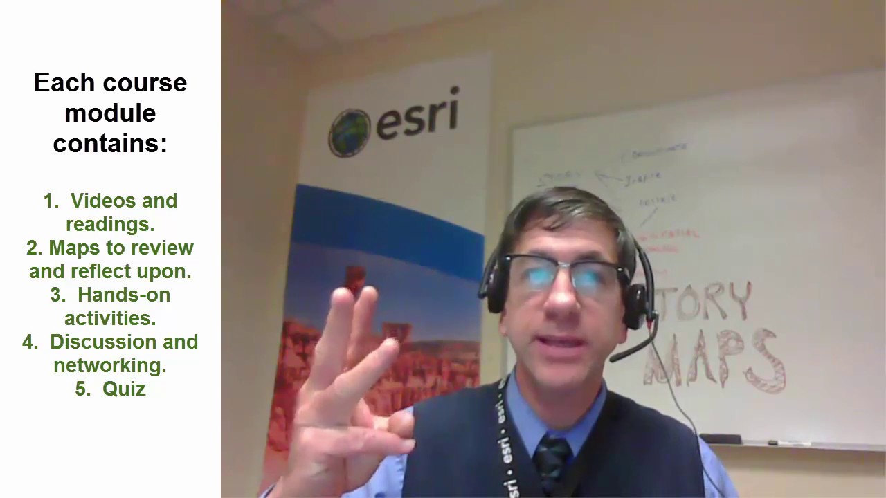 eNet Story Maps Online Course, Module 0