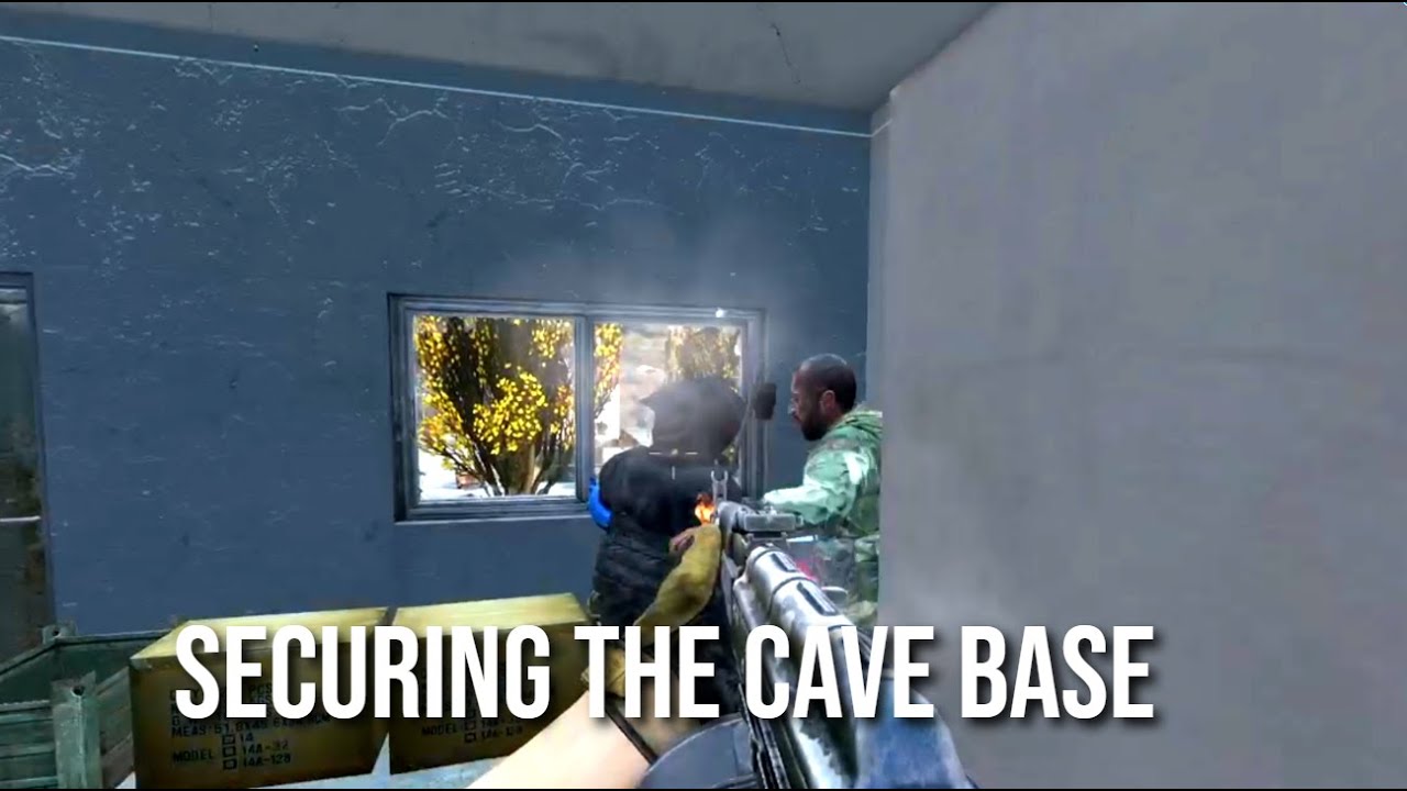 SECURING Our CAVE BASE On DayZ - Part 2