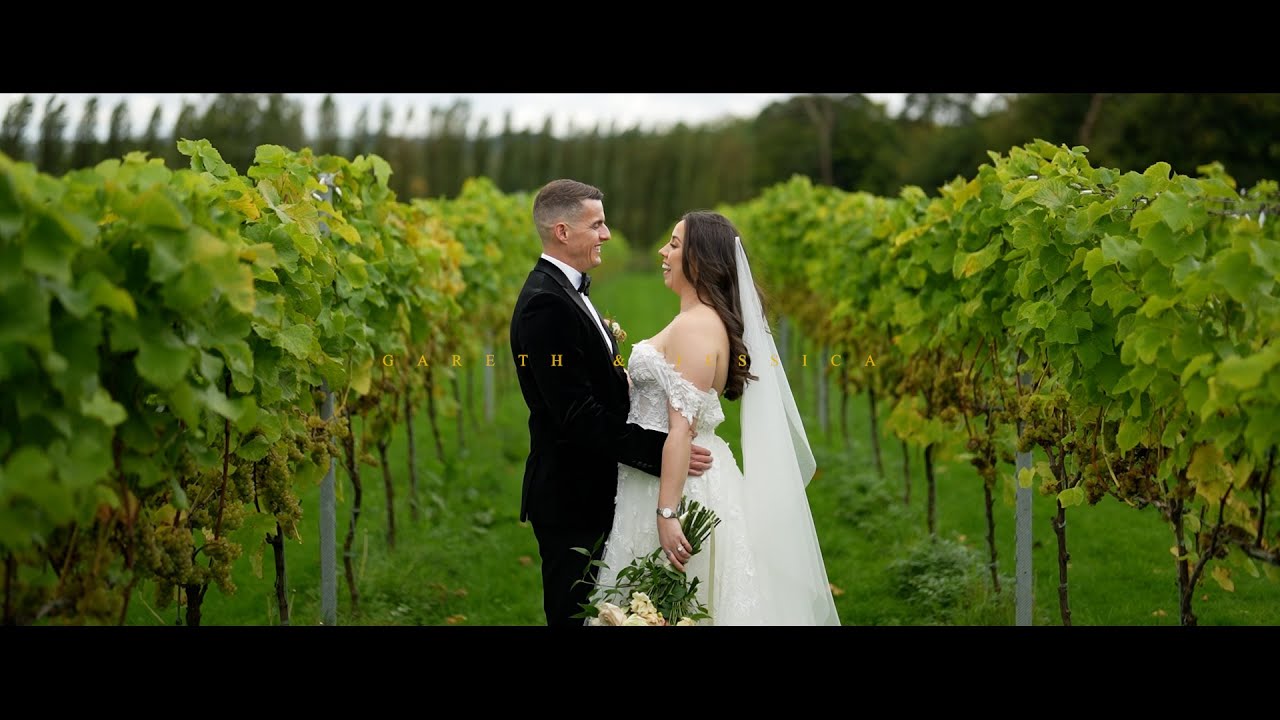 Llanerch Vineyard Wedding Video | Gareth and Jessica | Pristine Videography