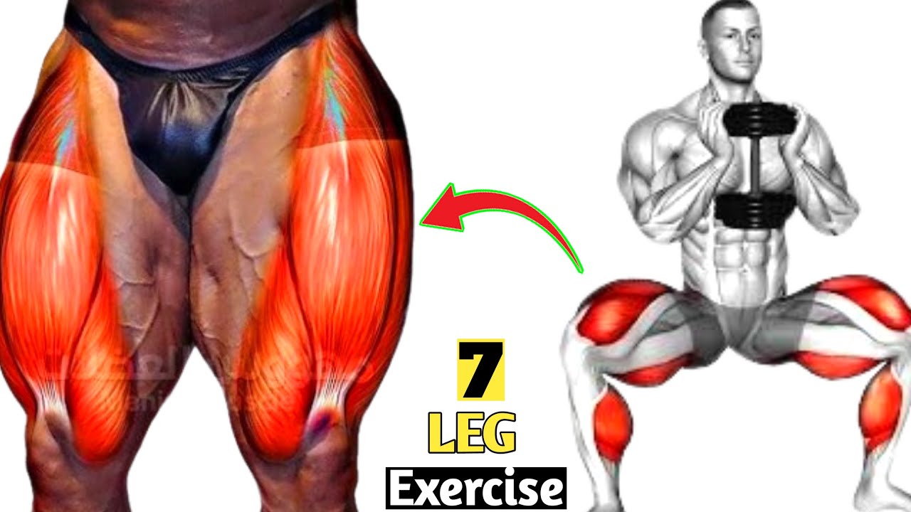 7 Best Leg Exercise | Explosive Leg Workout For Strength & Power