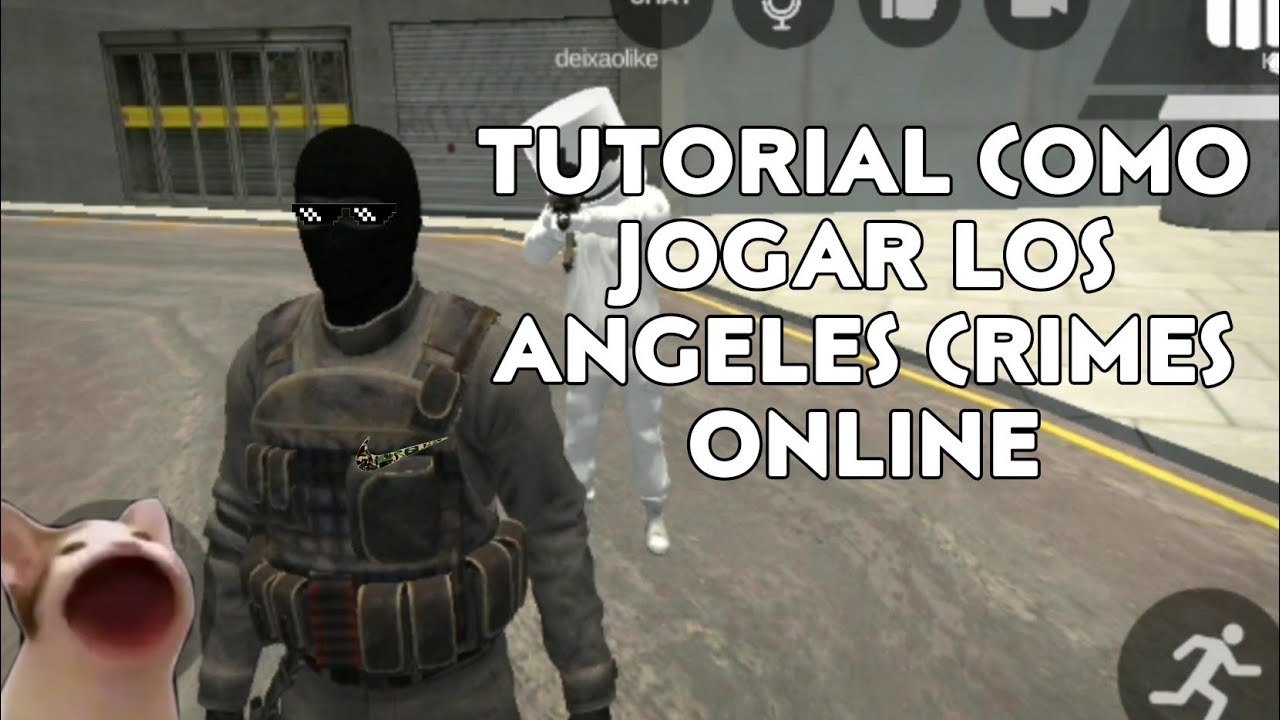 TUTORIAL COMO JOGAR LOS ANGELES CRIME ONLINE COM SEU AMIGO NO MESMO WIFI