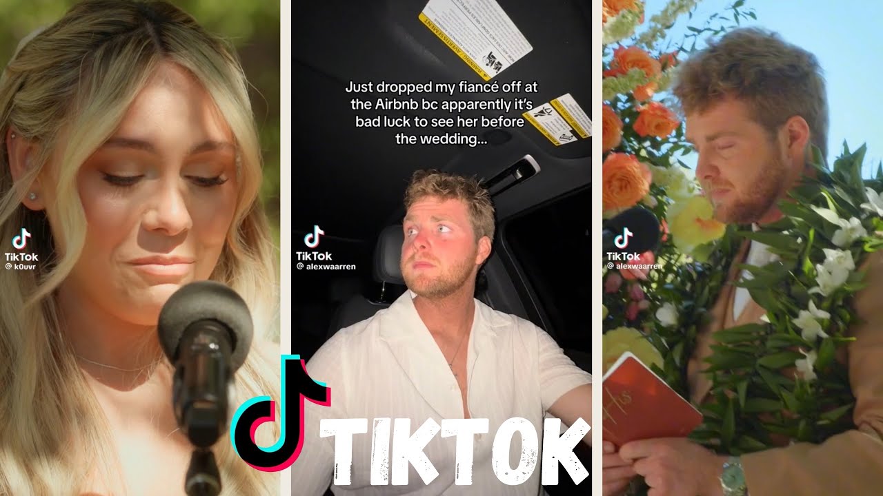 Kouvr and Alex Warren ✨TikTok Royal Wedding✨❤️💍