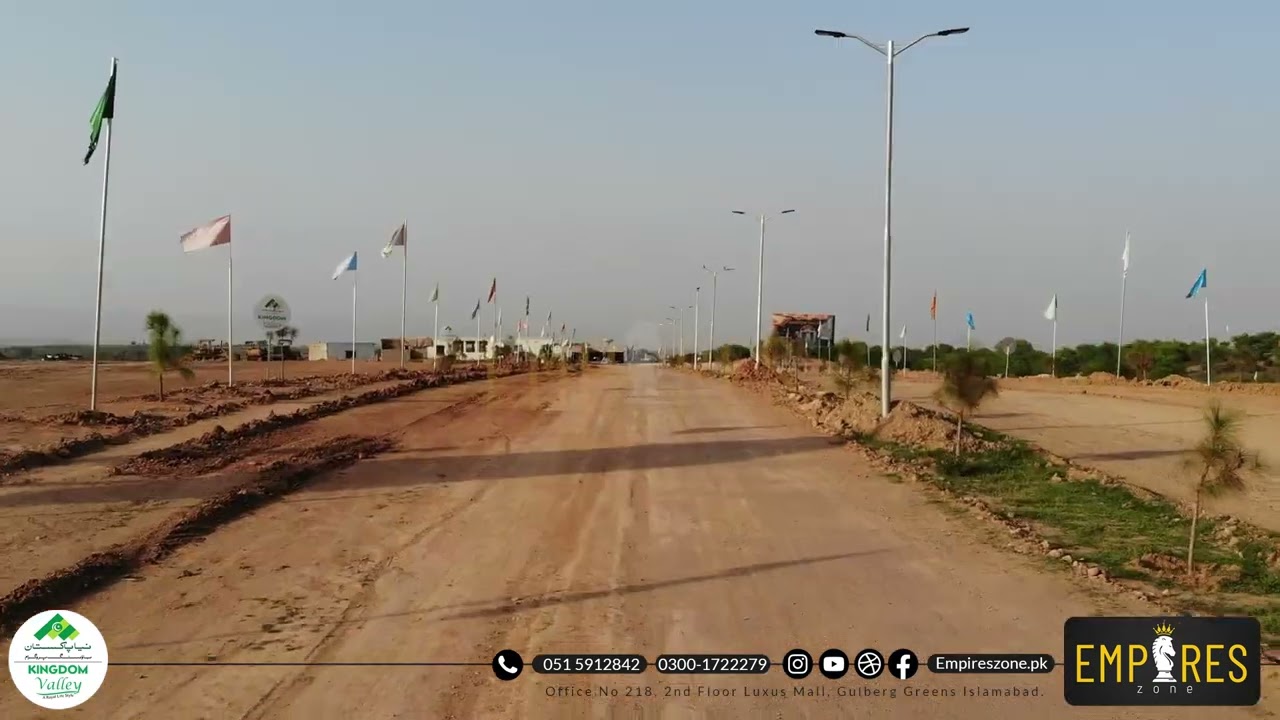 Kingdom Valley Islamabad Site Update April 2022 | EmpiresZone.pk