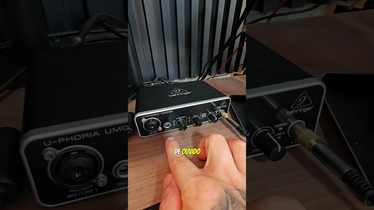 SISTEMA DE AUDIO DE ENTRADA PRO SEU SETUP!