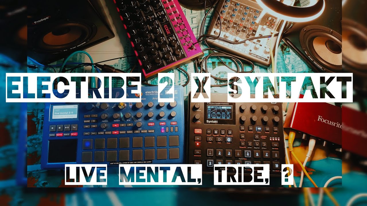 Live machine tekno 🏴‍☠️🏴‍☠️🏴‍☠️ Electribe 2//Syntakt
