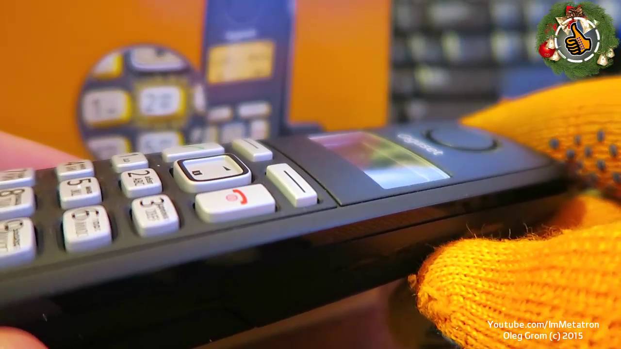 Gigaset A120 - Обзор ? Диалог о DECT и моем маленьком хобби.