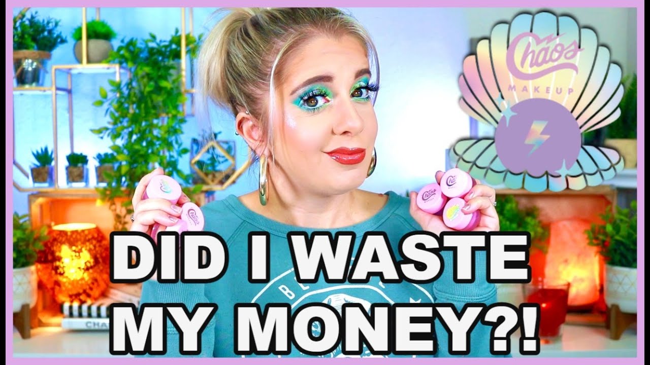 TIKTOK MADE ME BUY IT! || I SPENT $200 ON CHAOS MAKEUP PASTEL CHROMES | WAS IT ACTUALLY WORTH IT?! |