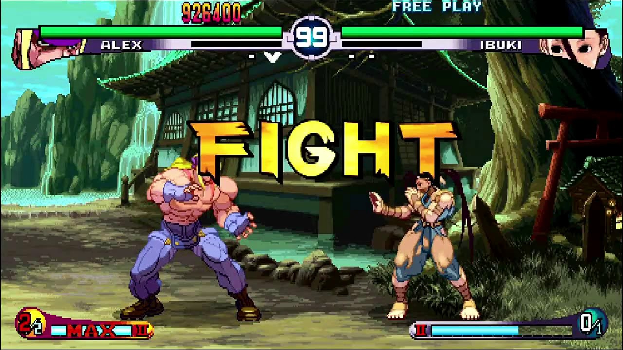 Street Fighter III: 2nd Impact (PlayStation 4) Arcade as Alex