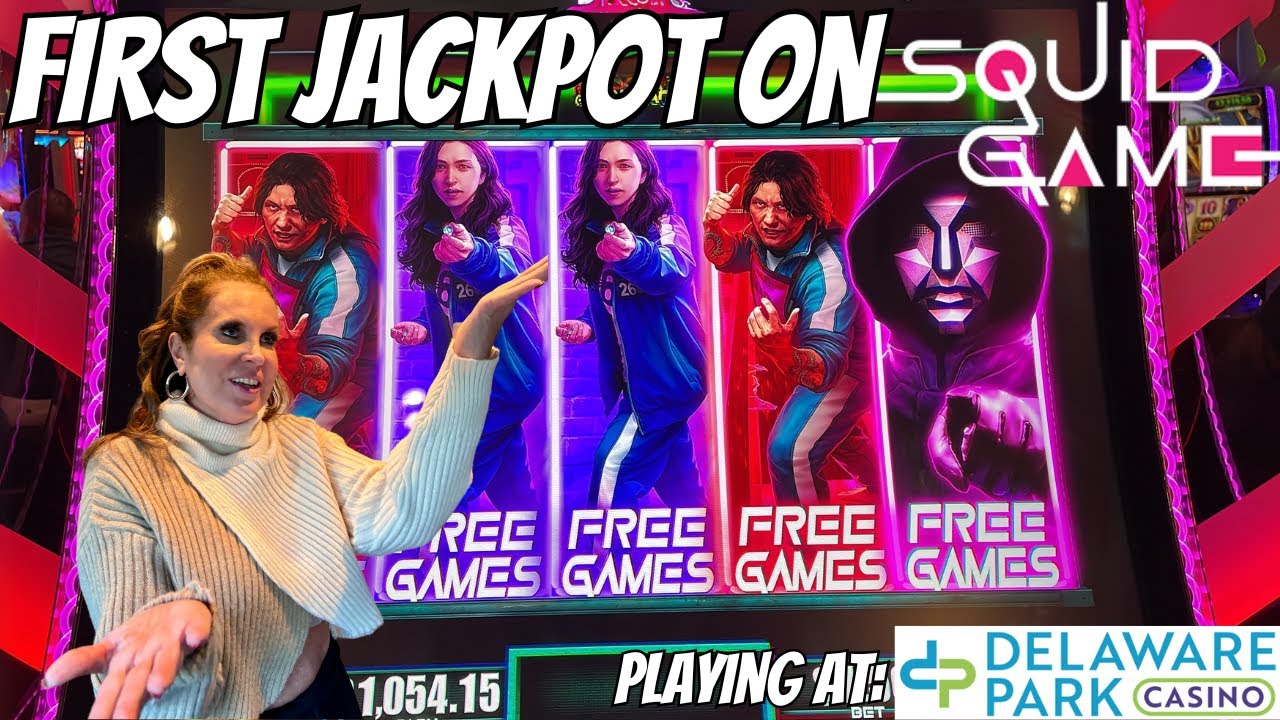 SQUID GAMES gave me a JACKPOT!? Brand New Slot at Delaware Park Casino
